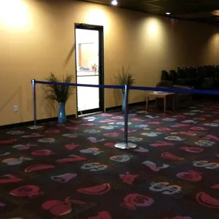 An office behind me.