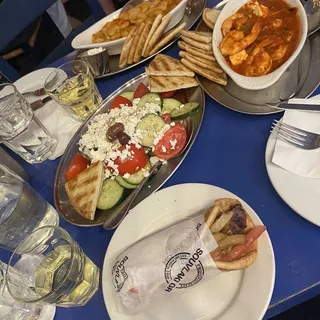 Arni (Lamb) Souvlaki Pita