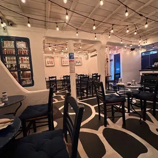 the interior of a restaurant