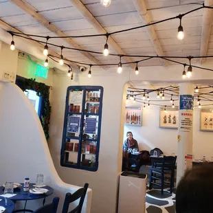 the interior of a restaurant