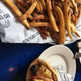 Hand Cut Fries Tray