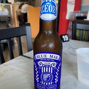 Greek beer imported from Greece