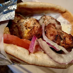 Pork Souvlaki ($11)- 4/5 stars