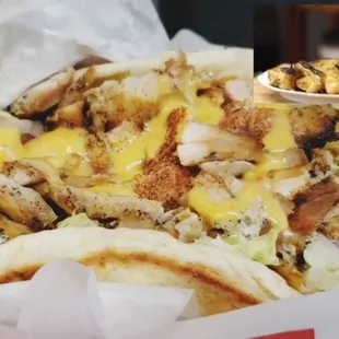 GYRO SANDWICH! Delicious!!!!!