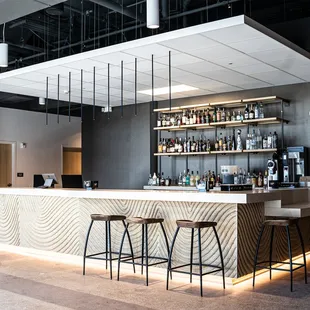 Scandinavian-inspired bar