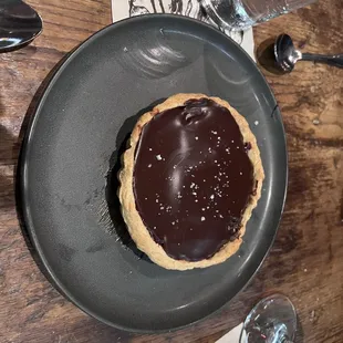 Salted Caramel Chocolate Tart