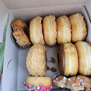 Dozen assorted (minus a few lol)