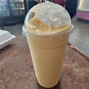 Orange creme smoothie