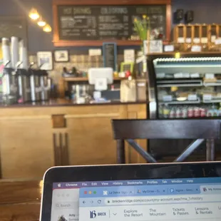 Sorry - only pic I have from the cafe.