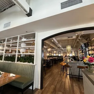 Bar area