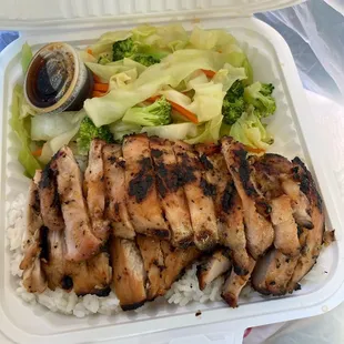 Chicken teriyaki take out