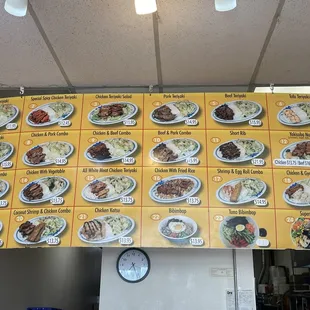 New menu prices 6/2022.  $1.5 increase.