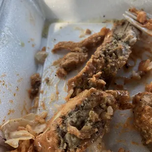 Chicken had a weird look