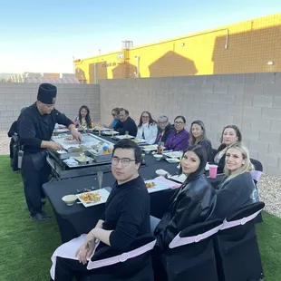 Habachi dinner
