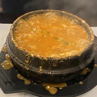 BBQ Beef and Kimchi Tofu