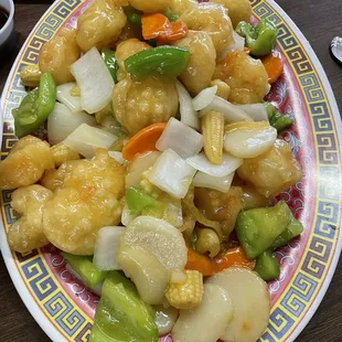 Shrimp Broccoli Lunch Special