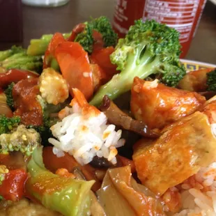 Fresh delicious and vegan