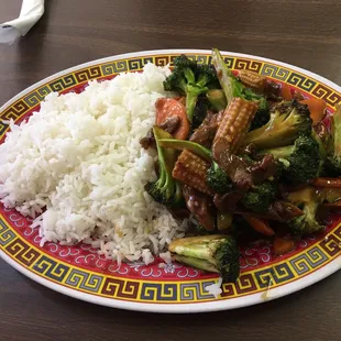 The best broccoli beef in town!