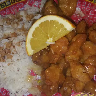 Lunch Special Orange Chicken $5.99