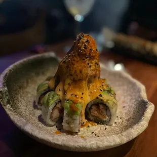 Volcano roll