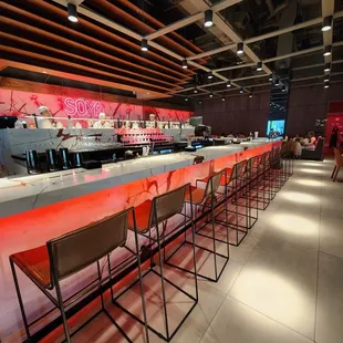 a view of the sushi bar
