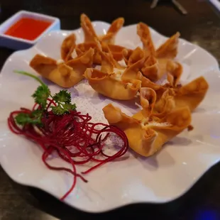 Crab cheese wonton