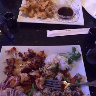 Chicken and Shrimp Hibachi Combo