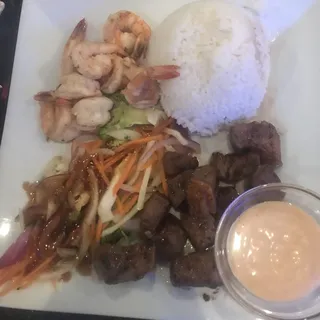 Steak and Shrimp Hibachi Combo
