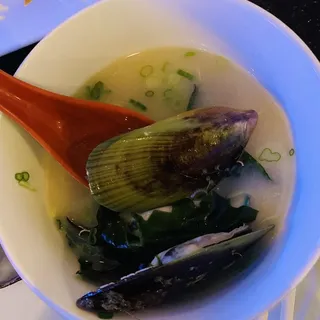 Miso Mussels Soup