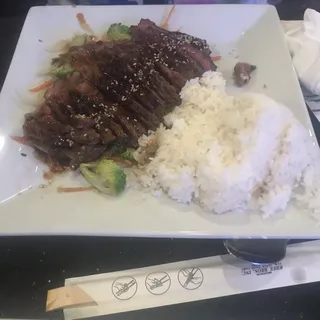 NY Strip Teriyaki