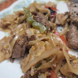 Drunken noodles Pad ki mao