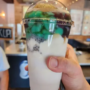 Combination pudding