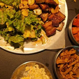 Grilled pork