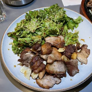 Pork Belly with House Salad ( )