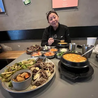 Beef Brisket with House Salad ( )