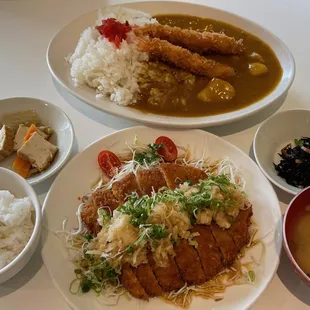 Basic bento + curry