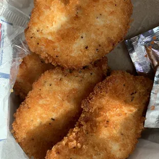 4 pieces of Katsu - delicious - my daughter&apos;s fave