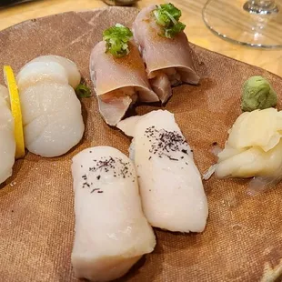 Scollap, albacore, white tuna