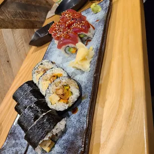 sushi and sashimi, sashimi, sushi, food