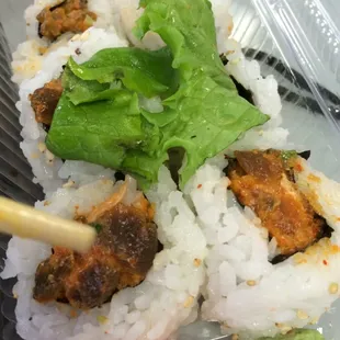 Spicy tuna roll