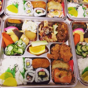 interior, sushi and sashimi