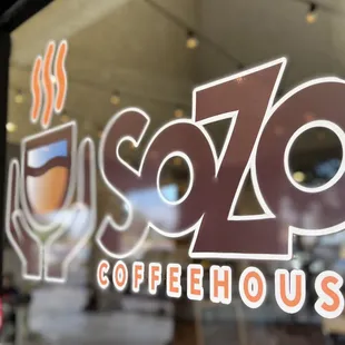 a close up of the sign