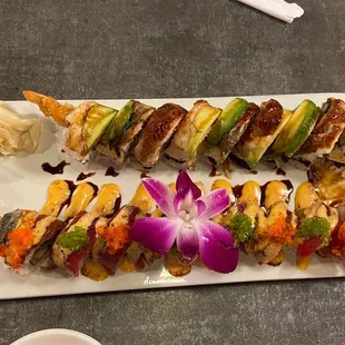Dragon roll &amp; disco roll -11/2022