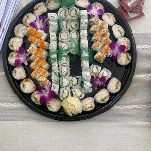 California tray. People took some at the party before I could take a picture of the whole thing lol.