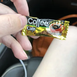The tastiest to go coffee candy for after your meal! Way better than a mint!