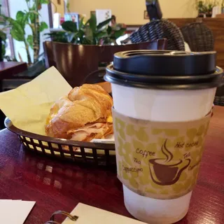 B1. Breakfast Croissant Combo