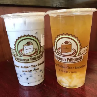 Taro Coconut Boba Tea