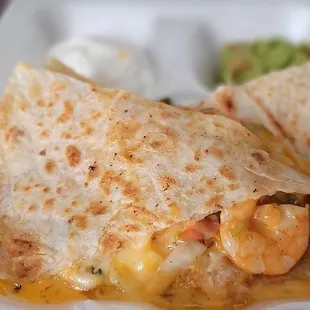 Grilled Shrimp Quesadilla
