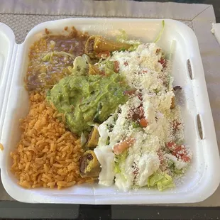 Taquitos plate