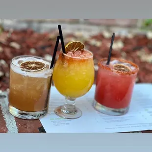 Blood orange margarita, Sunset, Fancy whiskey